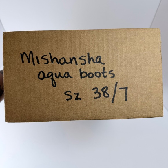 New MISHANSHA Water Resistant Hiking Boots Anti Skid Shoes Teal Sz 7 38 - Picture 9 of 16